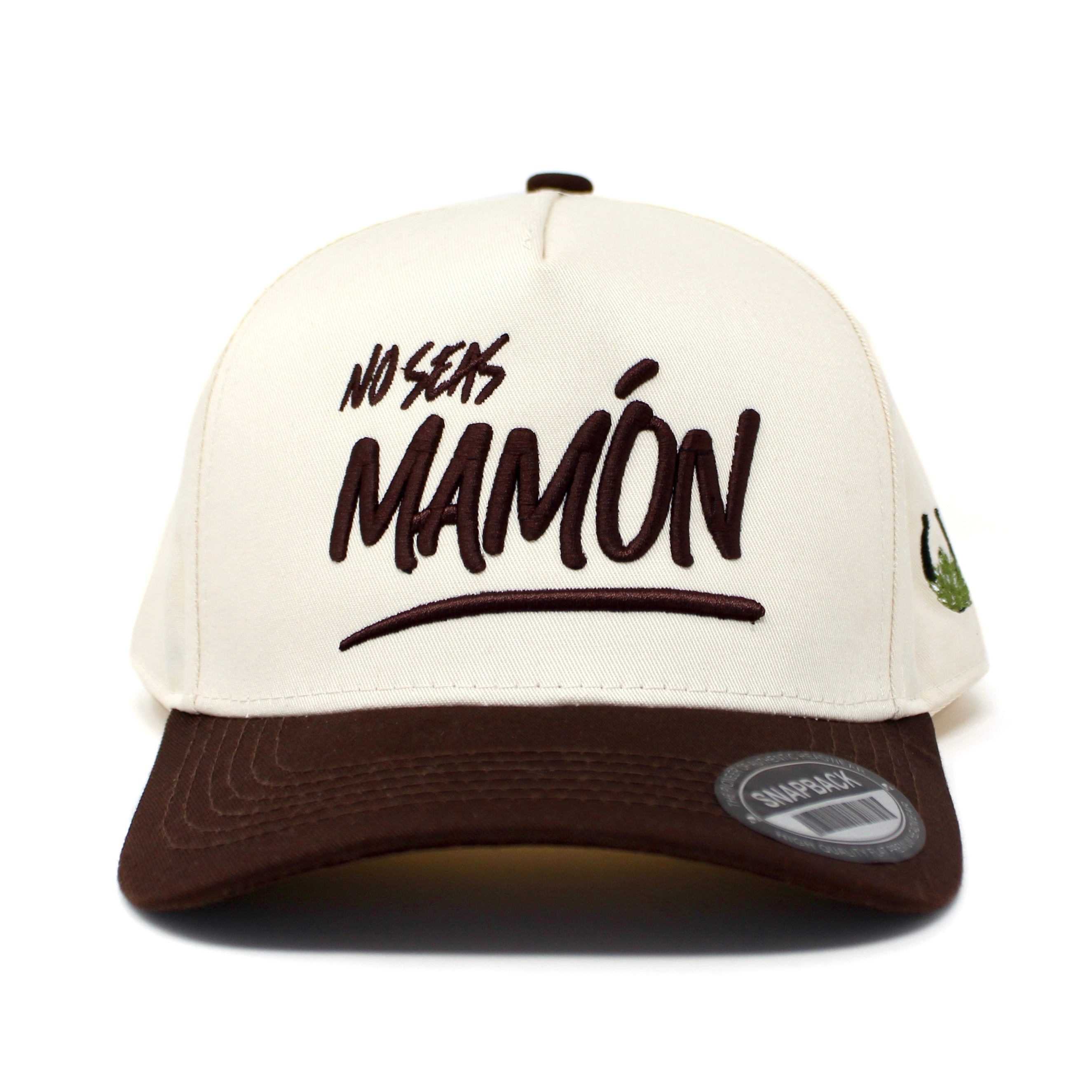 No Seas Mamón Cap - Cream/Brown