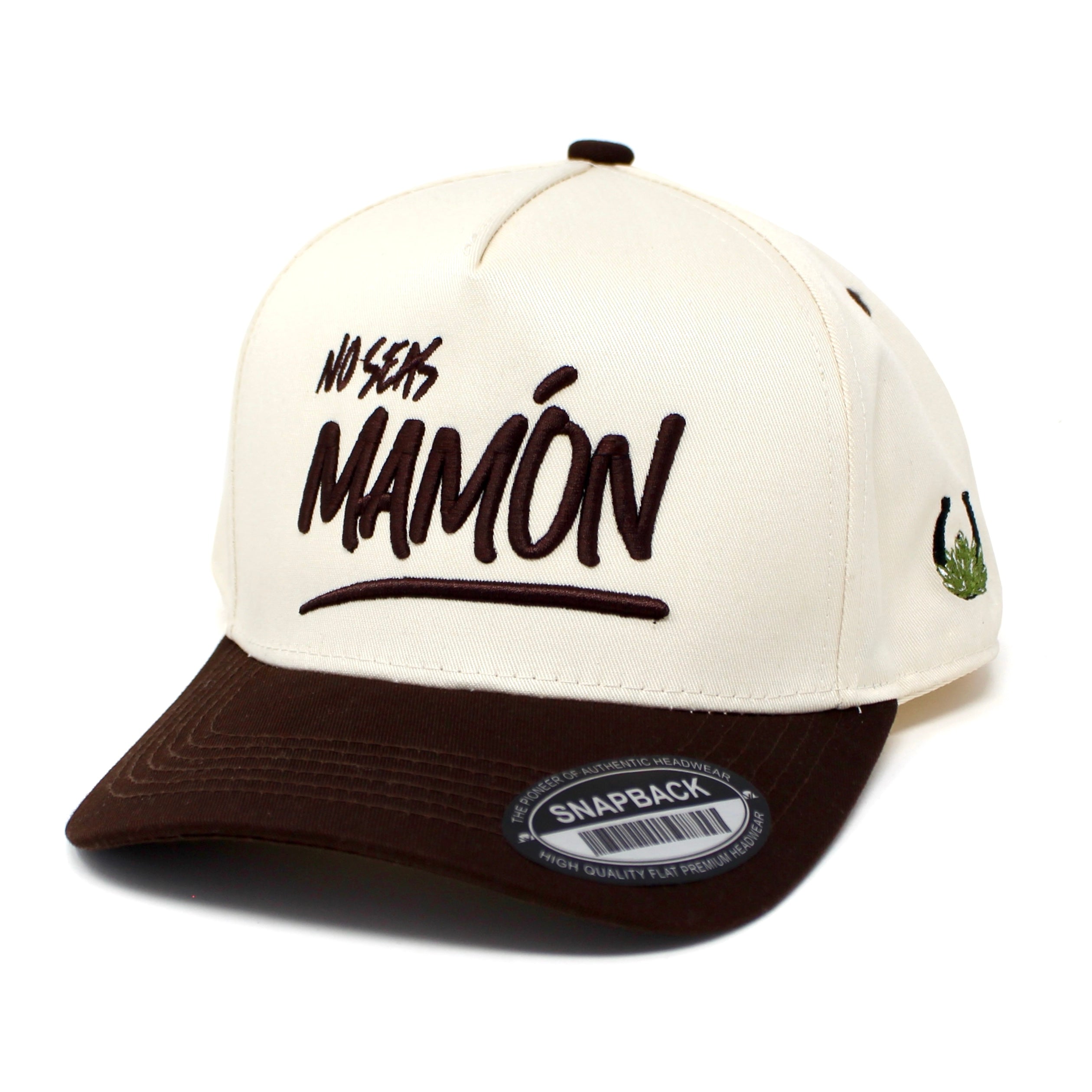 No Seas Mamón Cap - Cream/Brown