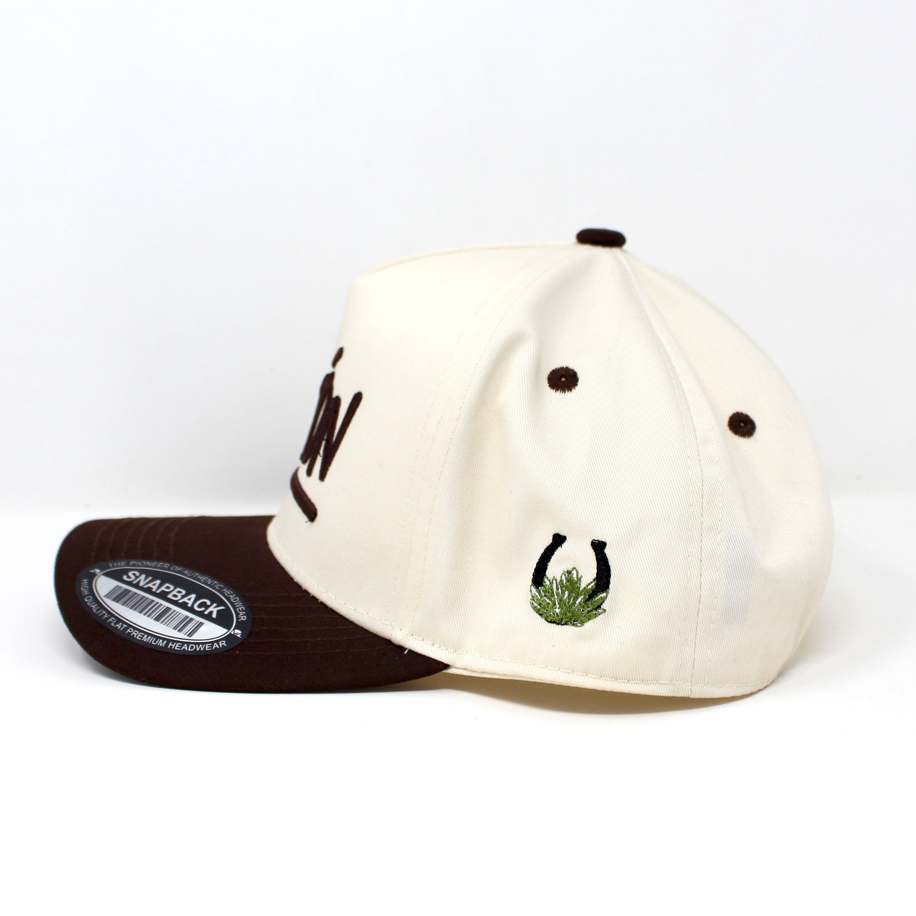 No Seas Mamón Cap - Cream/Brown