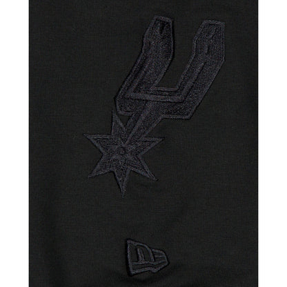 San Antonio Spurs Black on Black Logo Select Hoodie