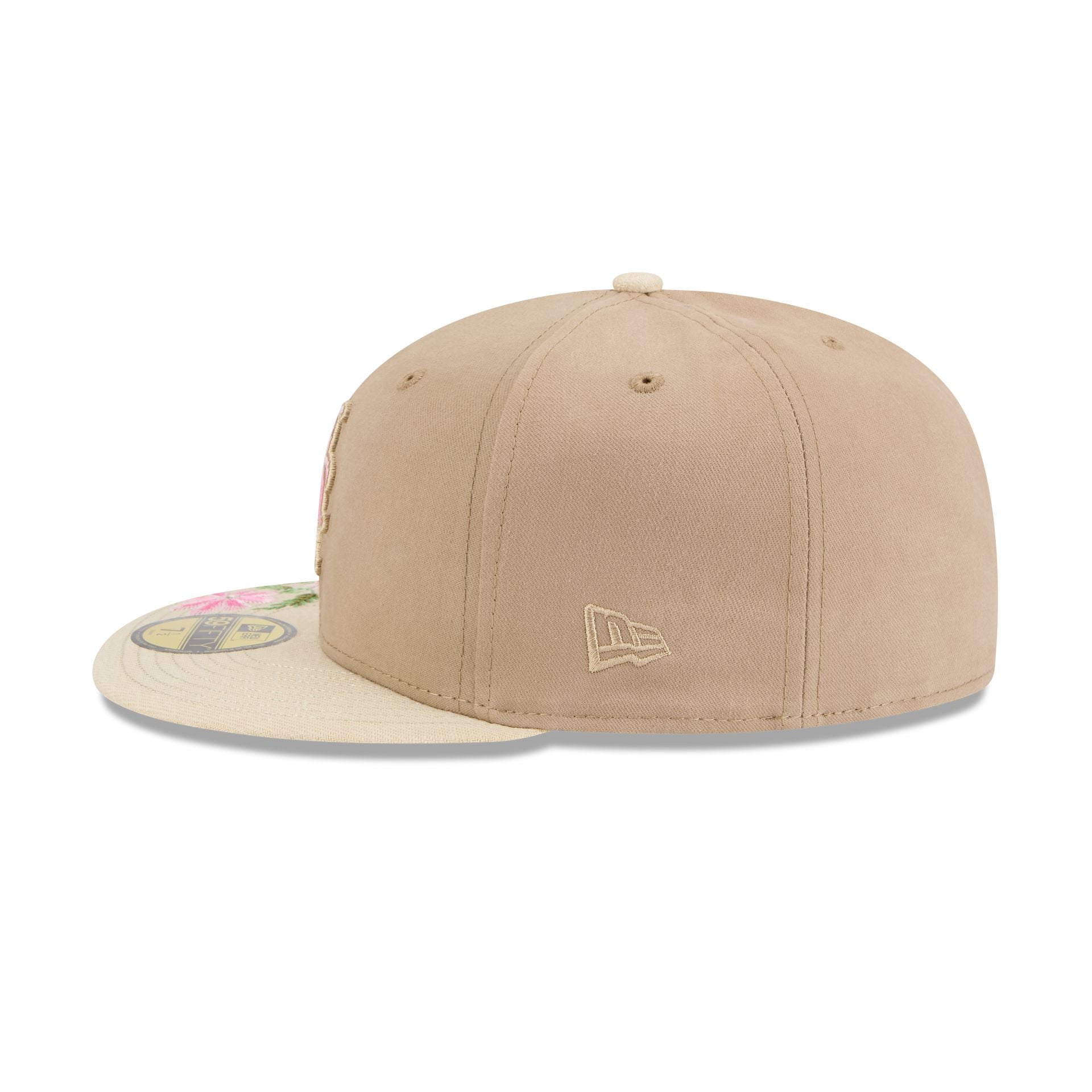 New York Mets Hand Stitched Floral 59FIFTY Fitted Hat