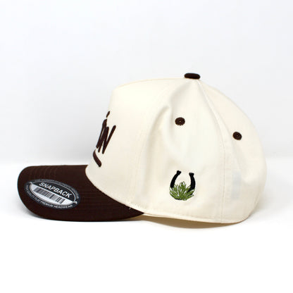 No Seas Mamón Cap - Cream/Brown