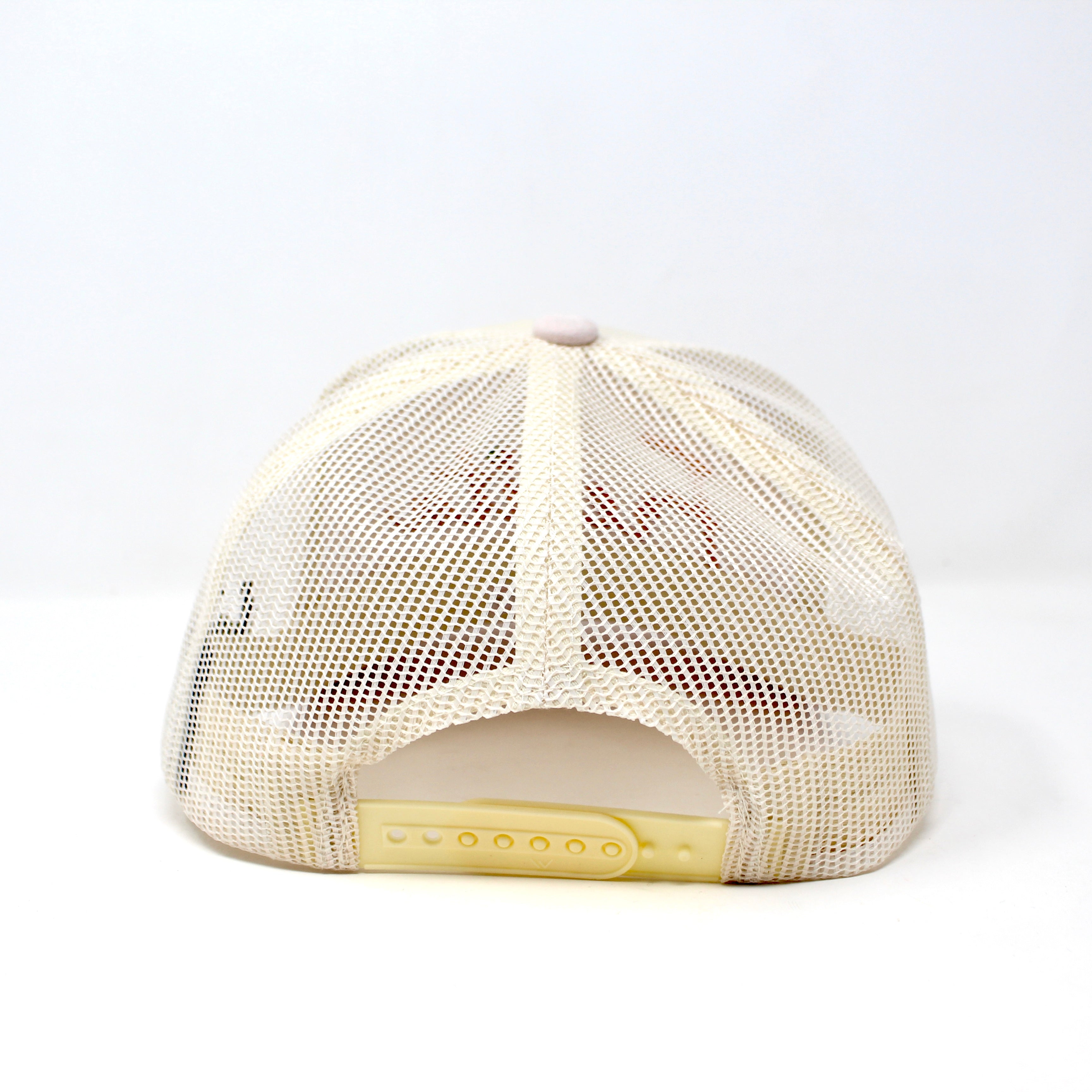 'Fresita' Trucker Hat - Cream / Pink